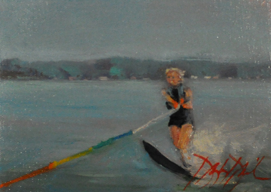 Jeanne Skiing, #2779