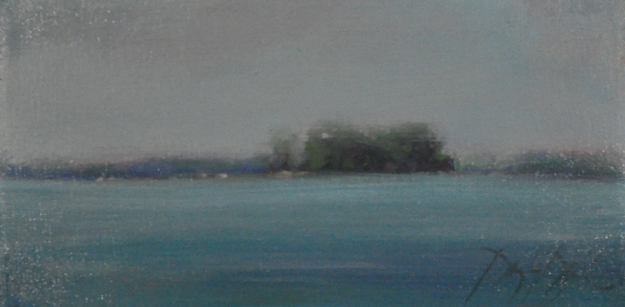 Misty Day on Clear Lake, #2787