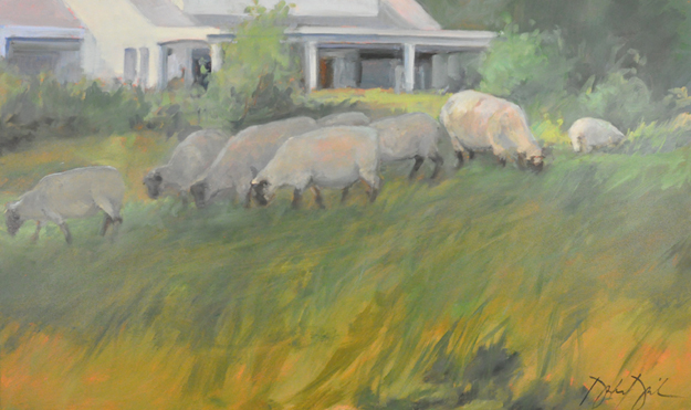 Pasture's Patterns (unframed with finished edges), #2643